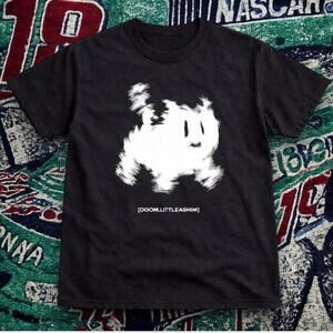 Gy2K Grunge Glitch Ghost Graphic Tee Black Unisex.